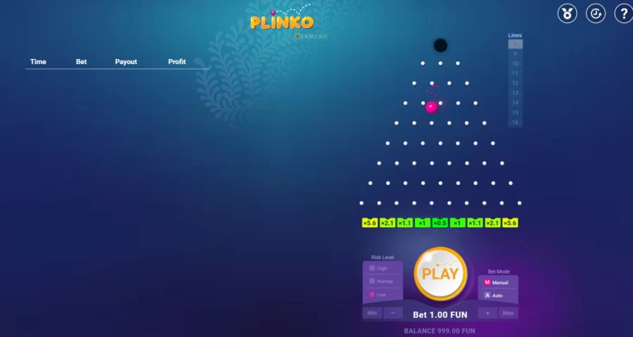 Plinko με Κρυπτονομίσματα
